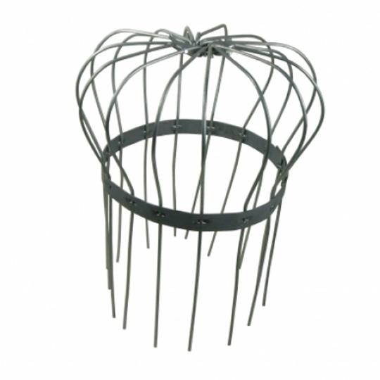 4" Round Galvanized Steel Wire Strainer