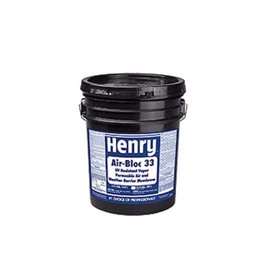 Air-Bloc 33MR UV-Resistant, Vapor Permeable Air and Weather Barrier Membrane - 5 Gallon Pail