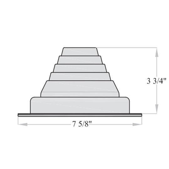 1/4" to 5" Pipe Boot