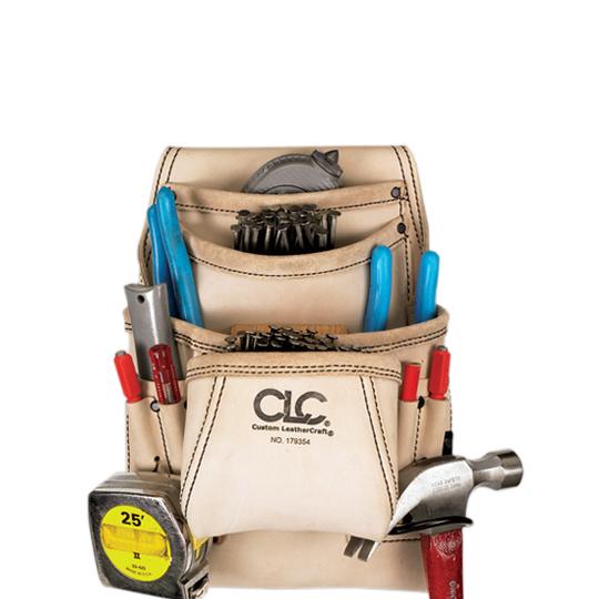 10-Pocket Carpenter's Nail & Tool Bag