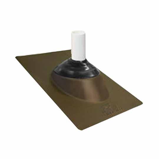 16" x 12" Multi-Size 3 in 4 (3 N 4) Aluminum Base Roof Flashing for 3" or 4" Vent Pipe