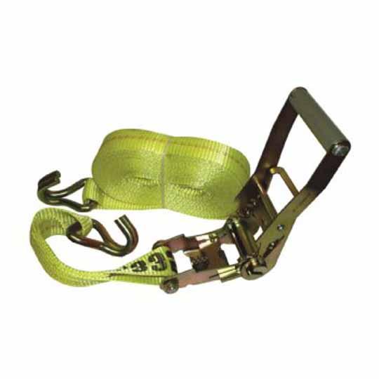 2" x 27' Tie Down Strap with J-Hook