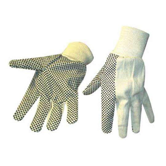 100% Cotton Black Dot Gloves