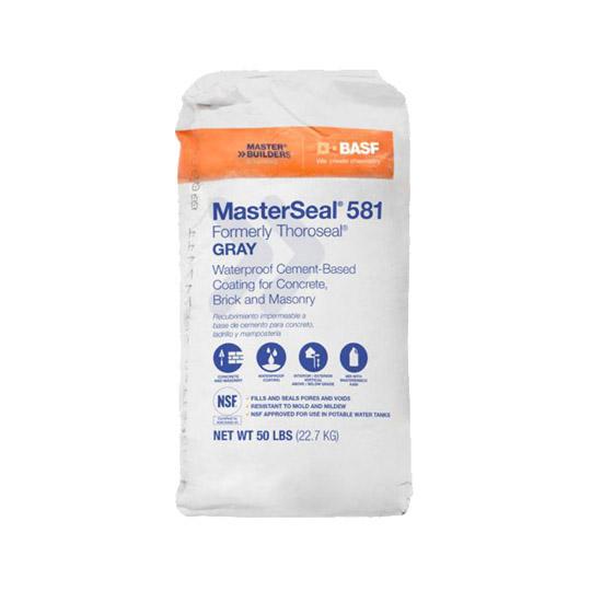 MasterSeal® 581 Waterproof Cement-Based Coating - 50 Lb. Bag