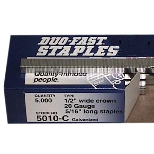 5/16" Staples - Box of 5,000