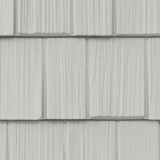 Northwoods® Single 9" Staggered Rough-Split Vinyl Shake Siding