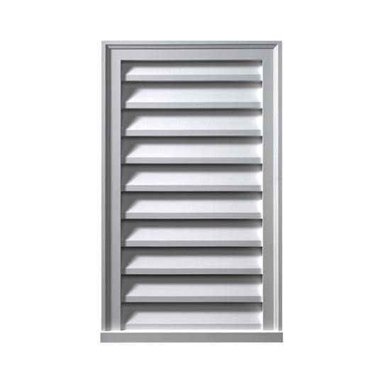 18" x 24" Decorative Vertical Louver