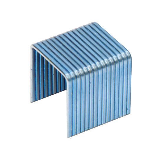 16 Gauge 1-1/2" Leg x 15/16" Crown Electro-Galvanized "GSW"-Style Wide Crown Staples - Box of 10,000