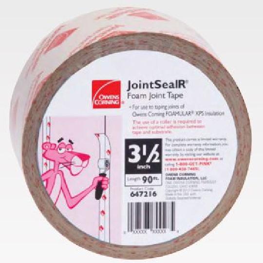 3-1/2" x 90' JointSealR® Foam Joint Tape Roll - Unlabeled Bulk