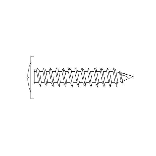 #8-18 x 3/4" Truss-Head Wood Screws - Bag of 250