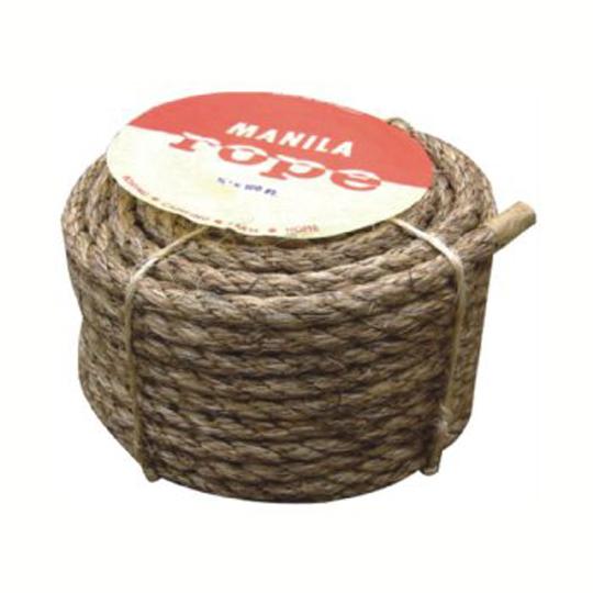 3/4" x 60' 3 Strand Manila Rope Coil