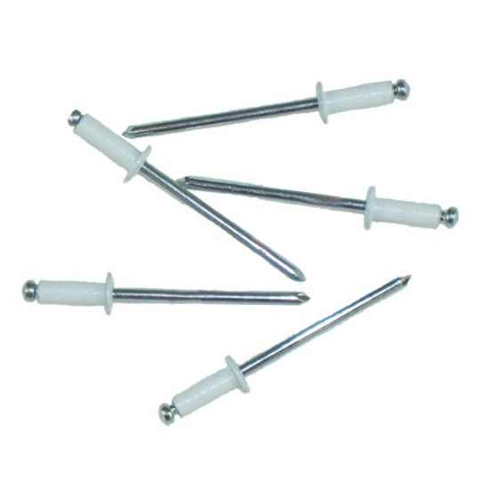 Long Aluminum Rivets - Bag of 100