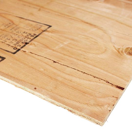 1/2" x 4' x 8' 5-Ply CDX Plywood