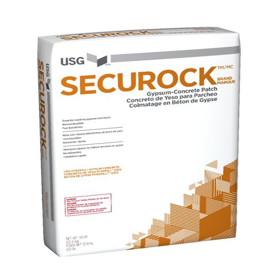 SecuRock® Gypsum-Concrete Patch - 50 Lb. Bag