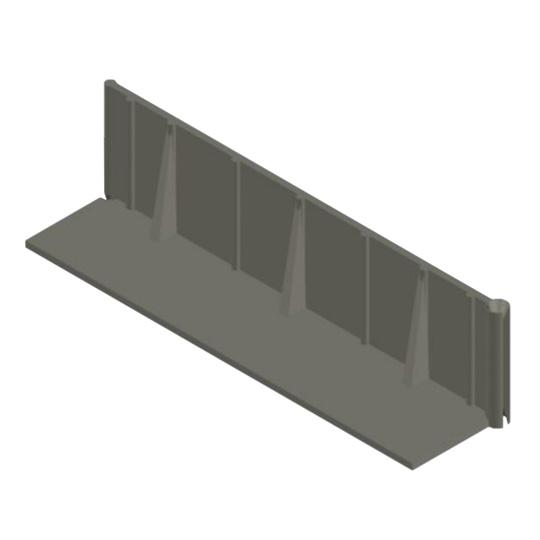 3" ChemCurb "E" Straights