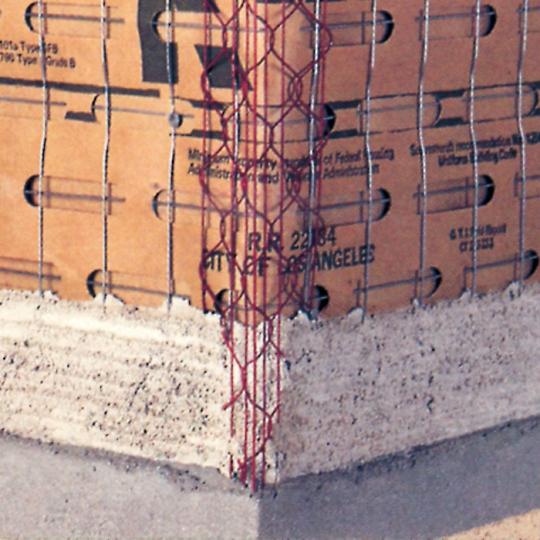 K-Lath® Bullnose Kwik Corner Welded Wire Reinforcement