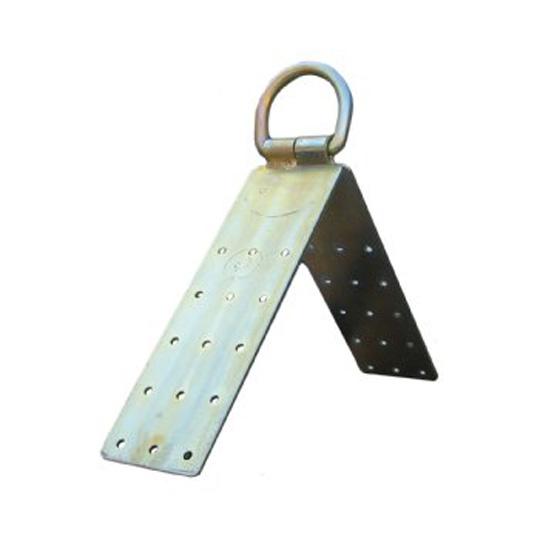 Reusable Zinc-Plated Roof Peak Anchor