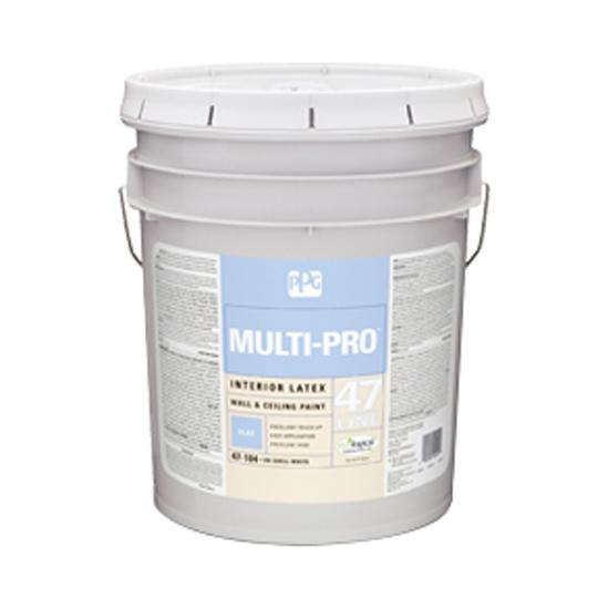 (47-510) Multi-Pro™ Interior Semi-Gloss Latex Wall & Ceiling Paint with Commercial White & High Hiding Base - 5 Gallon Pail