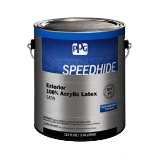 (6-2300XI) Speedhide® Exterior 100% Acrylic Latex Satin with Ultra Deep Base - 5 Gallon Pail