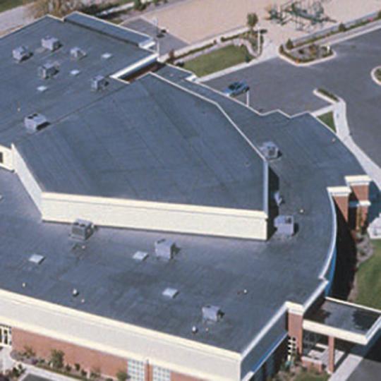 VersiGard® Dusted Non-Reinforced FR EPDM Membranes with 3" Quick-Applied Tape