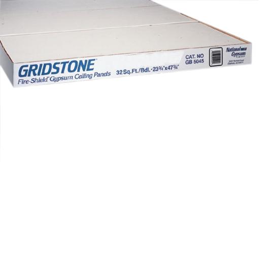 1/2" x 2' x 2' Gold Bond® Gridstone® Gypsum Ceiling Panel - Bundle of 4