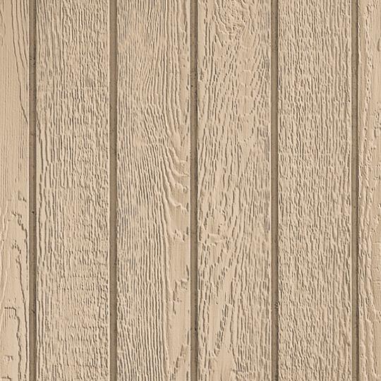 76 Series Cedar Texture Primed Panel with 8" O.C. Grooves Engineered Wood Siding