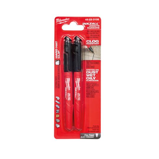 Inkzall Fine Point Jobsite Marker - Pack of 2