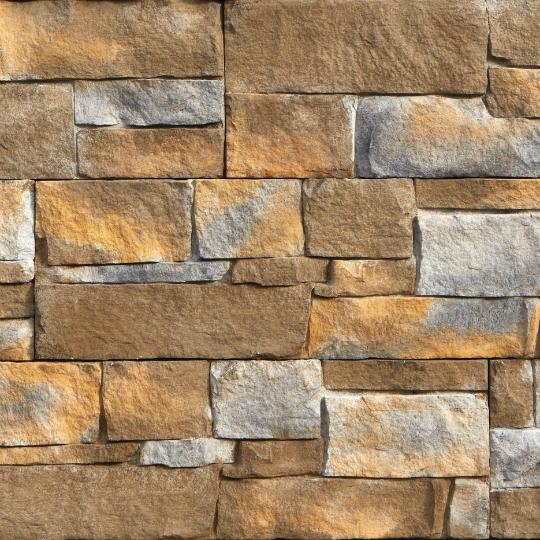 24" x 8" STONEfacade™ Ledgestone Panels - Carton of 6