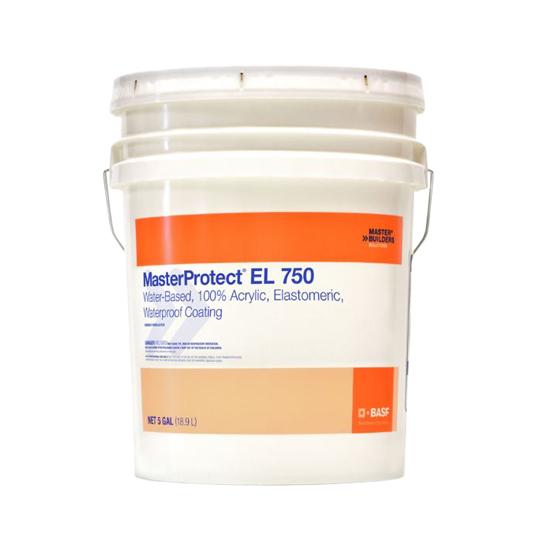 MasterProtect® EL 750 Waterproof Coating - Smooth White Texture - Ser P - 5 Gallon Pail