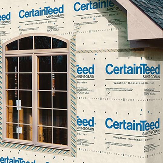 9' x 100' CertaWrap™ Standard Housewrap Roll - Weather Resistant Barrier