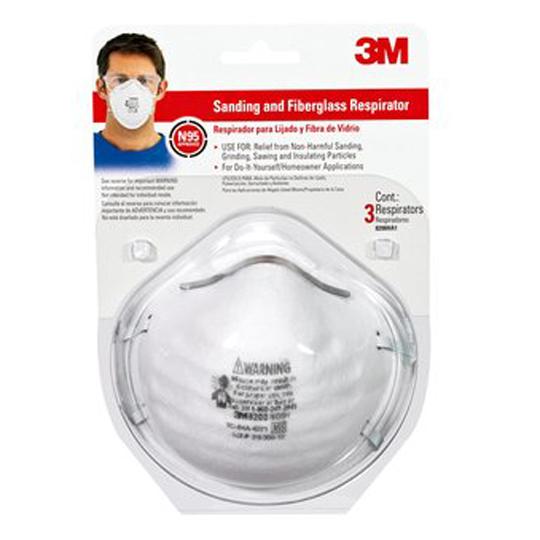 8200 Sanding and Fiberglass Respirator - Box of 20