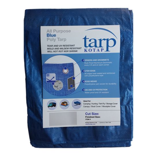 9' x 12' All-Purpose Poly Tarp