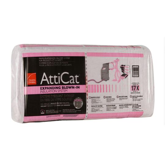 AttiCat® Expanding Blow-In Fiberglass Insulation