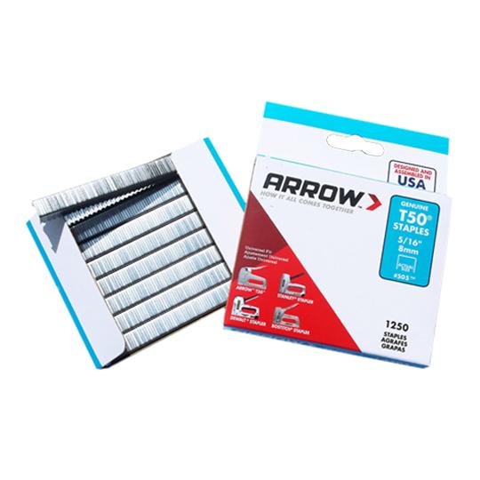 #505™ 5/16" Heavy Duty T50® Staples - Package of 1,250