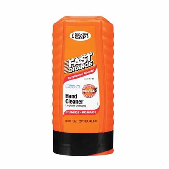 Fast Orange® Pumice Lotion Hand Cleaner with Brush - 15 Oz.