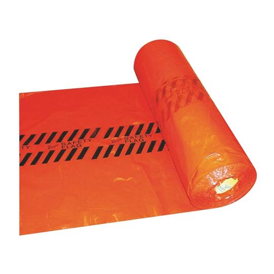 18" x 18" Safety Flags - 500 Ft. Roll