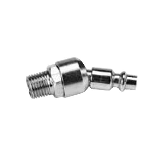 1/4" I/M Series Industrial Swivel Plug, 3/8" Male Thread - Pack of 4