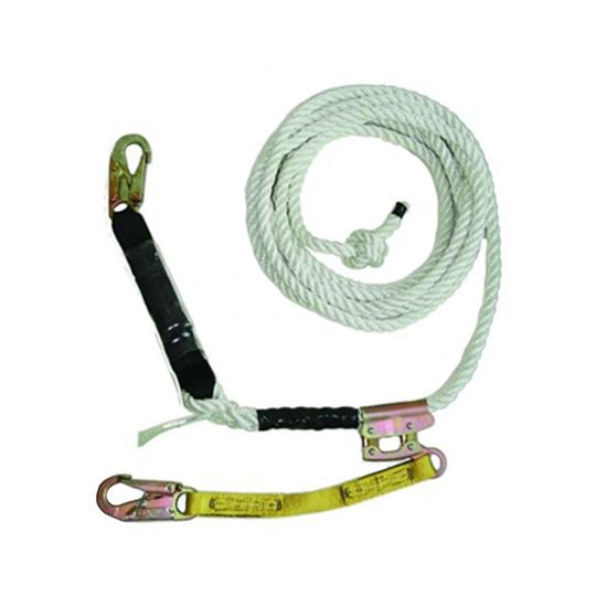 30' Polydac™ Vertical Lifeline Assembly Rope