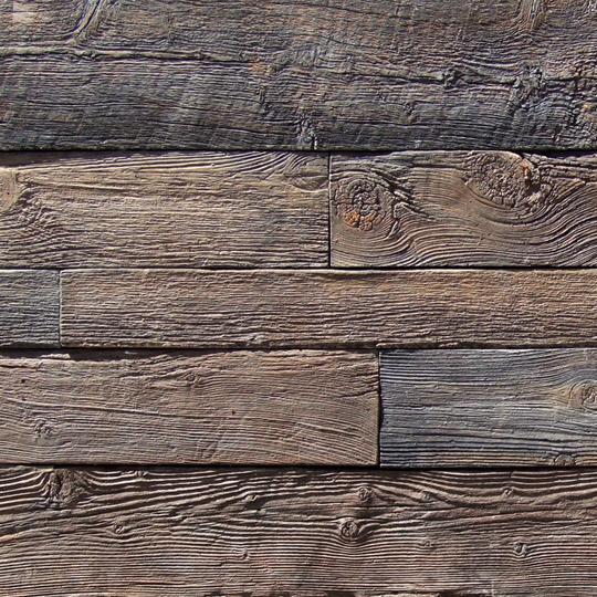 4" x 3' Barn WoodStone Flat - Sold Individually