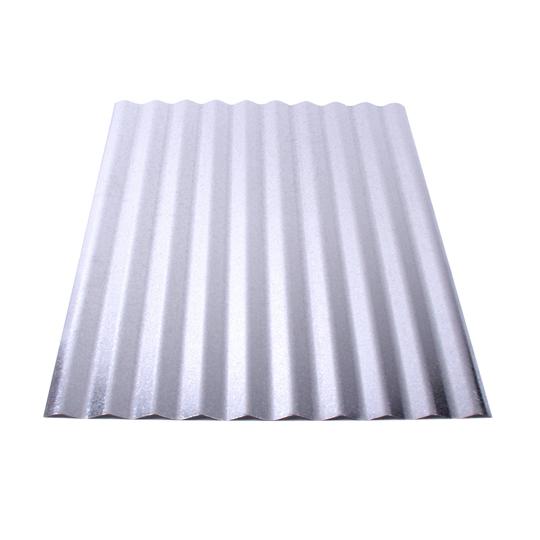 29 Gauge x 24" x 10' Galvanized Corrugated Panel