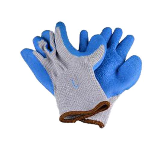 Large Knit Gloves with Latex Palms