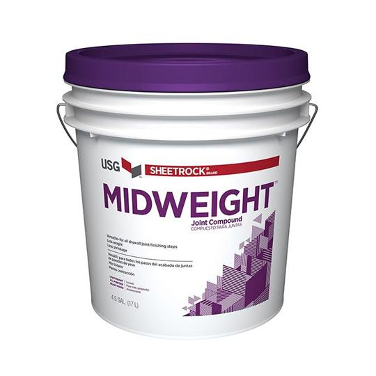 Sheetrock® Midweight™ Joint Compound - 4.5 Gallon Pail