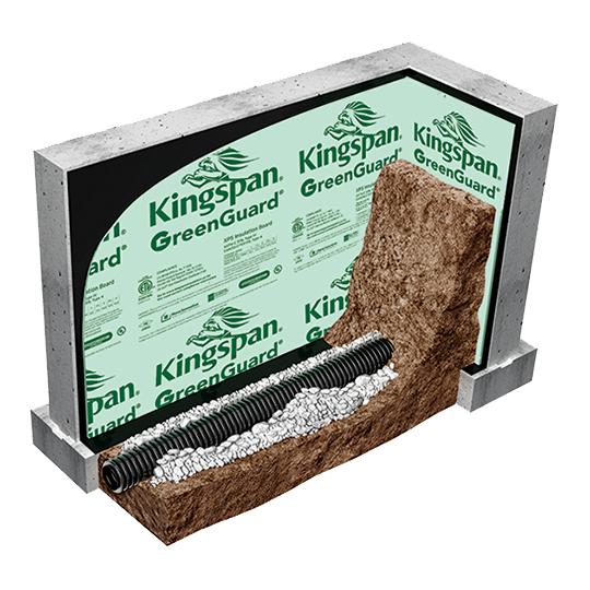 2" x 4' x 8' GreenGuard® Type IV (25 psi) Ship-Lap Edge XPS Insulation Board