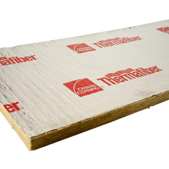 3" x 24" x 48" Thermafiber® Firespan® 90 Unfaced Mineral Wool Insulation - 32 Sq. Ft. Bag