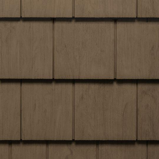 Cedar Impressions® Single 7" Perfection Polymer Shingle Siding - Cedar Grain Finish