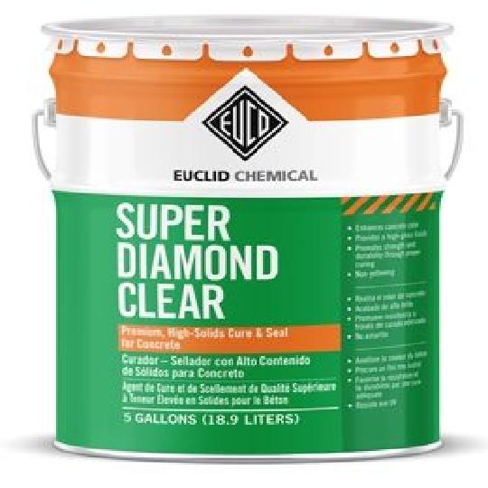 SUPER DIAMOND CLEAR Solvent-Based Non-Yellowing Cure & Seal - 1 Gallon