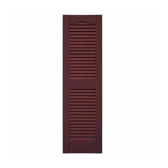 Standard Cathedral Top Open Louver Shutter