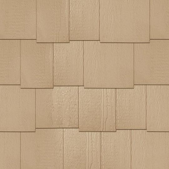 38 Series Cedar Texture Primed Shake Engineered Wood Siding