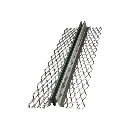 3/8" x 10' Galvanized Steel Control Joint