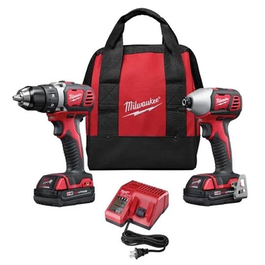 Milwaukee 2691-22 Compact Impact Drill Kit 18V